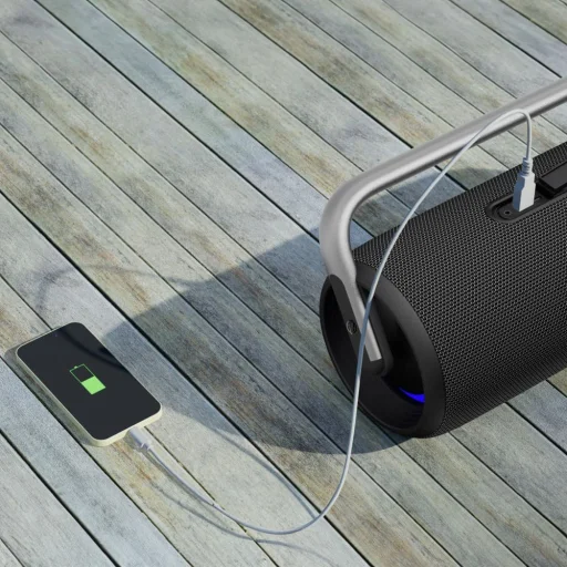 Manta SPK325-BK NYX fekete Bluetooth hangszóró - 5
