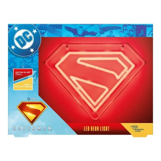 Paladone Marvel Superman nástenná LED neónová lampa - 4