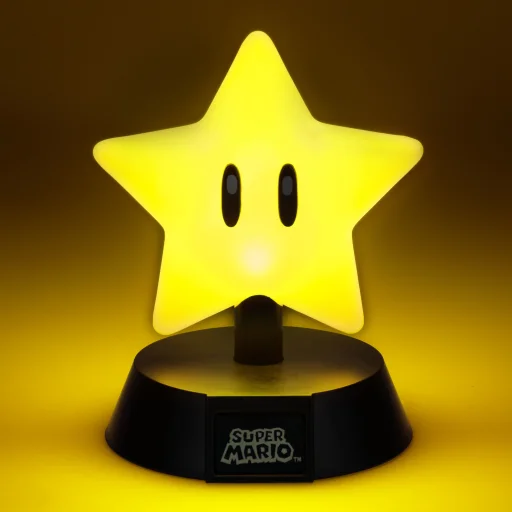 Paladone Super Mario Super Star ikonová lampa - 4