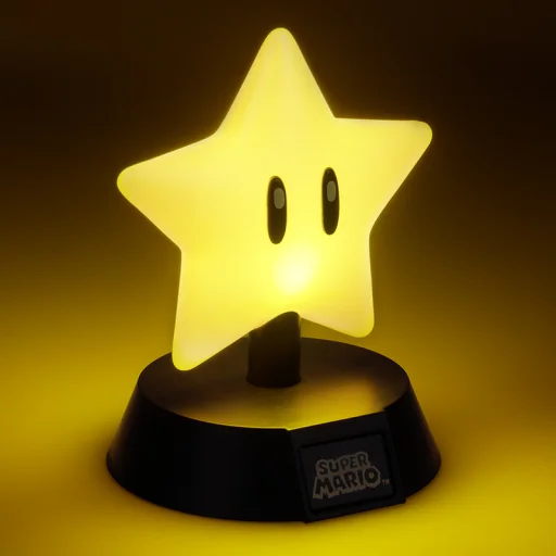 Paladone Super Mario Super Star ikonová lampa - 5