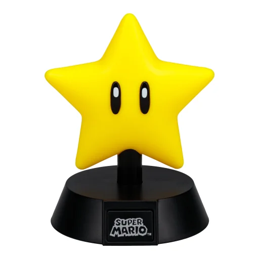 Paladone Super Mario Super Star ikonová lampa - 1
