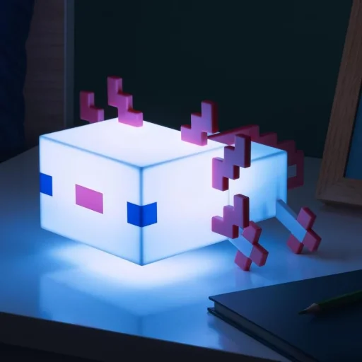 Paladone Minecraft Axolotl lampa - 4