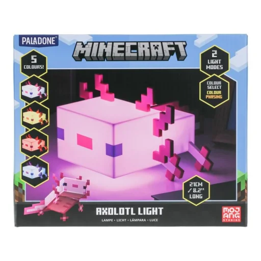 Paladone Minecraft Axolotl lampa - 9