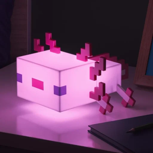 Paladone Minecraft Axolotl lámpa - 8