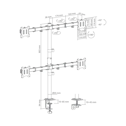 Sbox LCD-352/4-3 (17-32/4x10kg/100x100) - 4
