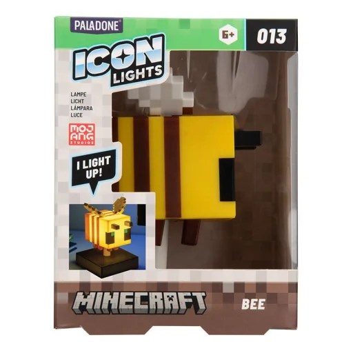 Paladone Minecraft ikonová lampa včela - 9