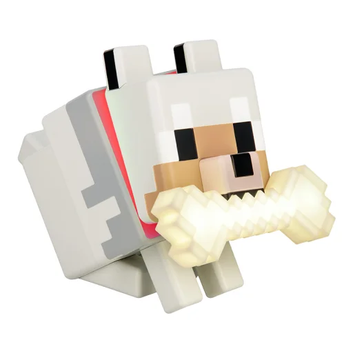 Paladone Minecraft GloBuddies lampa Vlk - 1