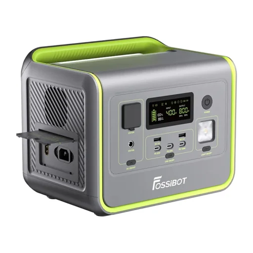 FOSSIBOT F800 800 W-os hordozható töltőállomás zöld - 5