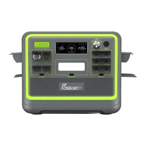 FOSSIBOT F2400 prenosná napájacia stanica zelená - 5