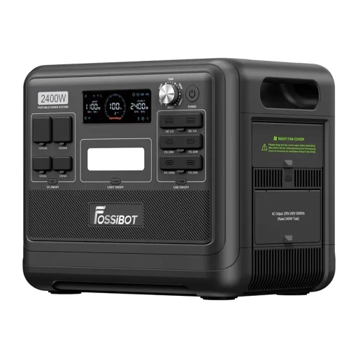 FOSSIBOT F2400 prenosná nabíjacia stanica - 9