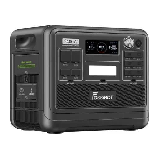 FOSSIBOT F2400 prenosná nabíjacia stanica - 4