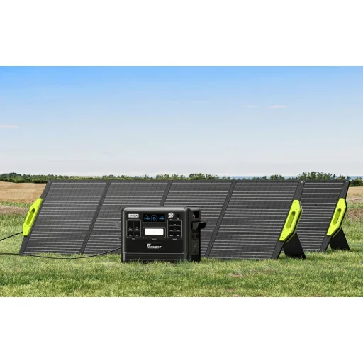 FOSSIBOT SP200 200 W skladací solárny panel - 9