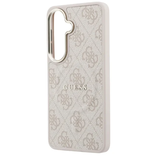 Guess - 4G Dombornyomott Ring MagSafe - Samsung Galaxy S26 - Pink tok - 6