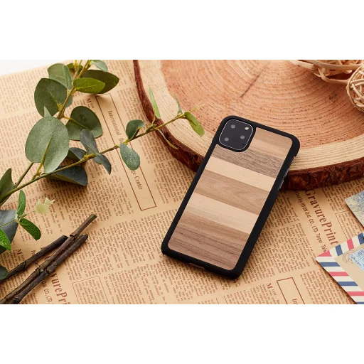MAN&WOOD iPhone 11 Pro sabbia black puzdro - 3