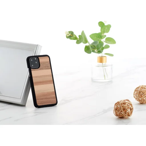 MAN&WOOD iPhone 11 Pro sabbia black puzdro - 4