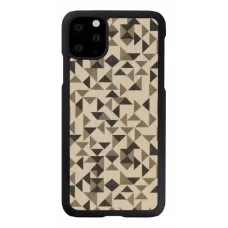 MAN&WOOD puzdro na iPhone 11 Pro Max mono triangle black
