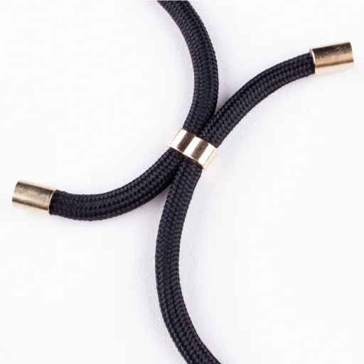 Lookabe Necklace iPhone 7/8+ zlato-čierne puzdro na krk - 4