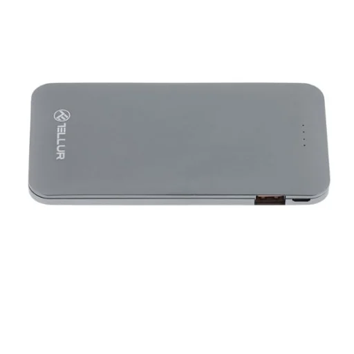 Tellur Power Bank QC 3.0 rýchle nabíjanie, 5000 mAh, 3 v 1, sivá externá batéria - 3