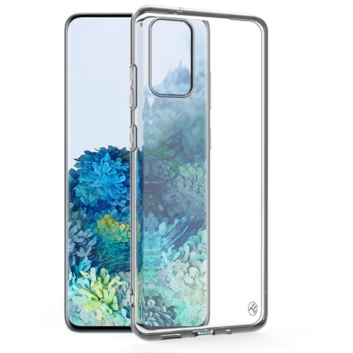 Tellur Cover Basic Silicone priehľadný kryt pre Samsung S20 Plus - 1