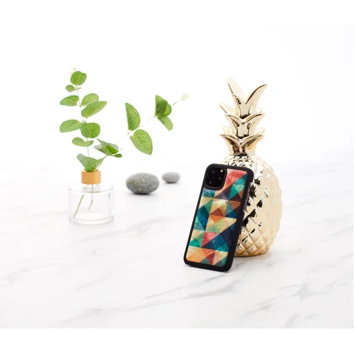 iKins SmartPhone tok iPhone 11 Pro mozaik fekete tok - 3
