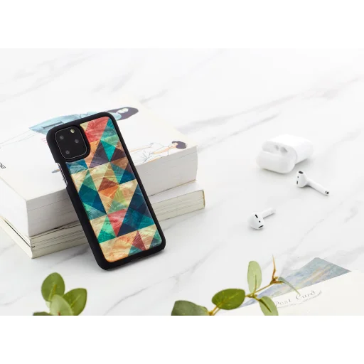 iKins SmartPhone tok iPhone 11 Pro mozaik fekete tok - 4
