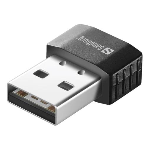 Sandberg 133-91 Micro WiFi USB Dongle 650 Mbit/s bezdrôtový USB adaptér - 1