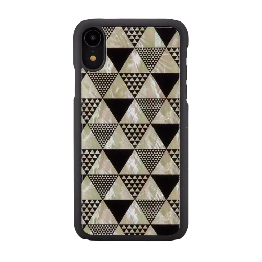 iKins Pyramid Black puzdro na iPhone XR - 1