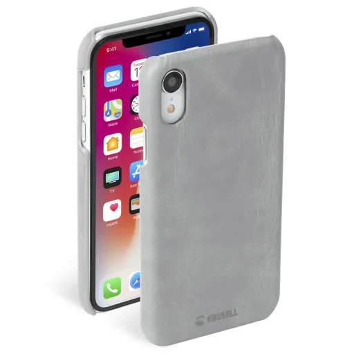 Krusell Sunne Cover puzdro pre Apple iPhone XR vintage sivé - 1