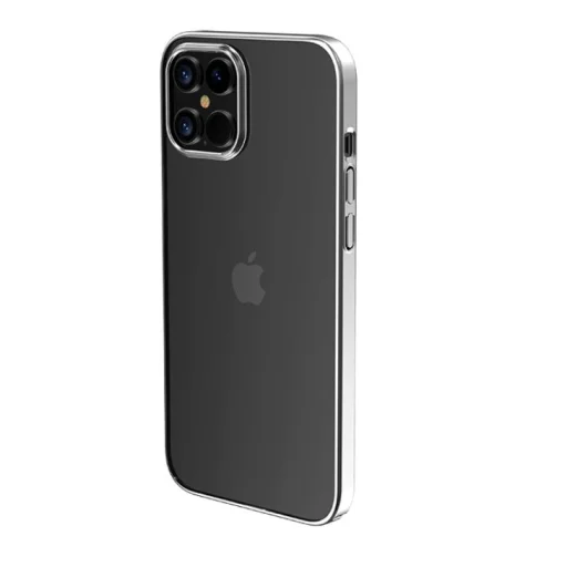 Devia Glimmer Series strieborné puzdro pre iPhone 12 Pro Max - 1