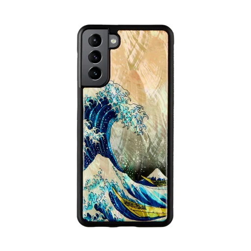 iKins Great Wave Off puzdro pre Samsung Galaxy S21+ - 1