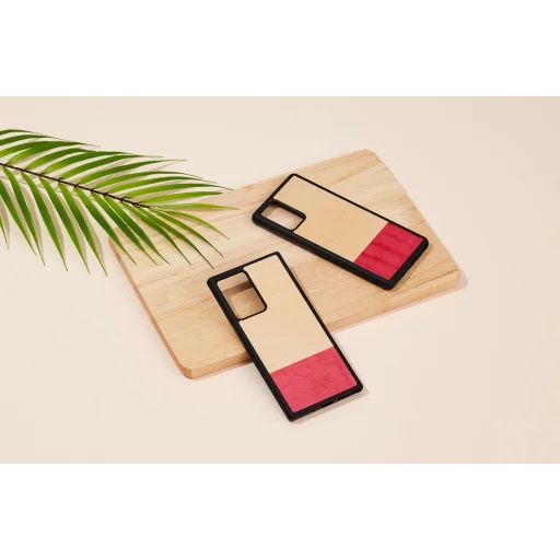 MAN&WOOD Galaxy Note 20 Ultra tok miss match fekete - 3