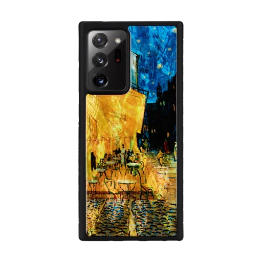 iKins Samsung Galaxy Note 20 Ultra puzdro – Cafe Terrace Black - 1