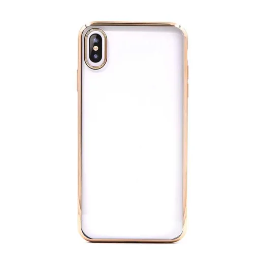 Devia Glitter soft TPU puzdro iPhone XS Max (6.5) zlaté - 1