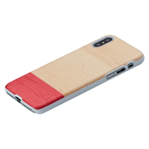 MAN&WOOD iPhone XS Max miss match white puzdro - 2