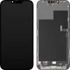 LCD kijelző modul MP Apple iPhone 13 Pro Max, Prémium Soft OLED FHD 120Hz Diagnosztikai verzió, Utángyártott, Fekete üvegfólia thumbnail