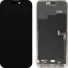 LCD kijelző modul MP Apple iPhone 15 Pro Max, Prémium Soft OLED FHD 120Hz Diagnosztikai verzió, Aftermarket, Fekete, üvegfólia thumbnail