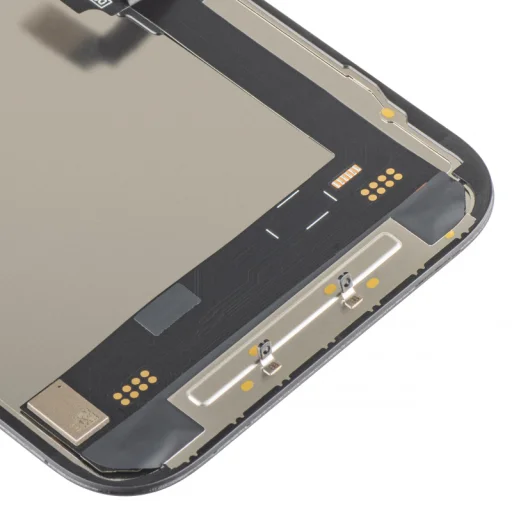 Apple iPhone 16 LCD Kijelző Modul, Soft OLED, FHD 120Hz, IC Mozgatható Verzió, Utángyártott, Fekete - 3