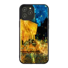 iKins tok Apple iPhone 12 / 12 Pro készülékhez, Café Terrace Black