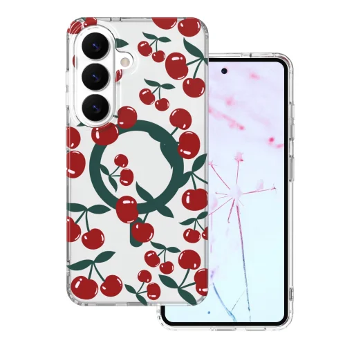 Samsung Galaxy S26 Čerešňové jadro priehľadný kryt - 1