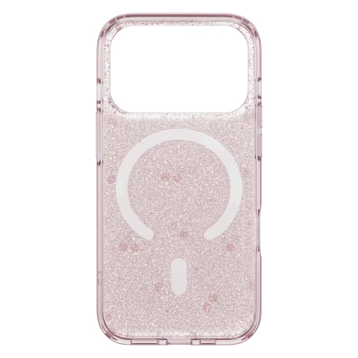 iPhone 11 Cseresznye Mag csillámos rózsaszín tok - 5