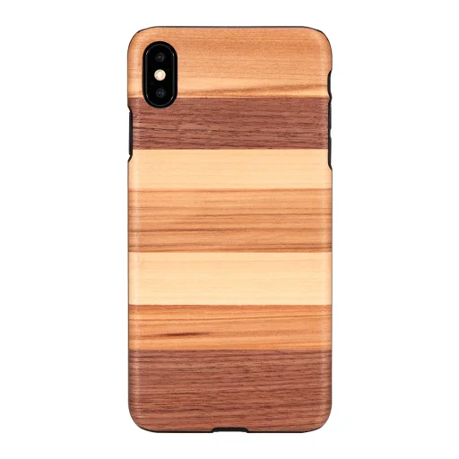 MAN&WOOD iPhone XS Max sabbia black puzdro - 1