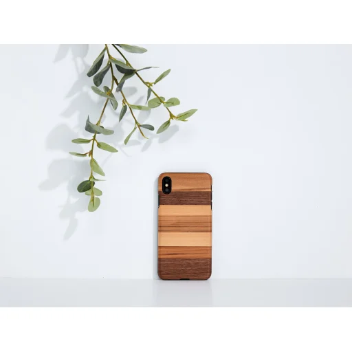 MAN&WOOD iPhone XS Max sabbia black puzdro - 3