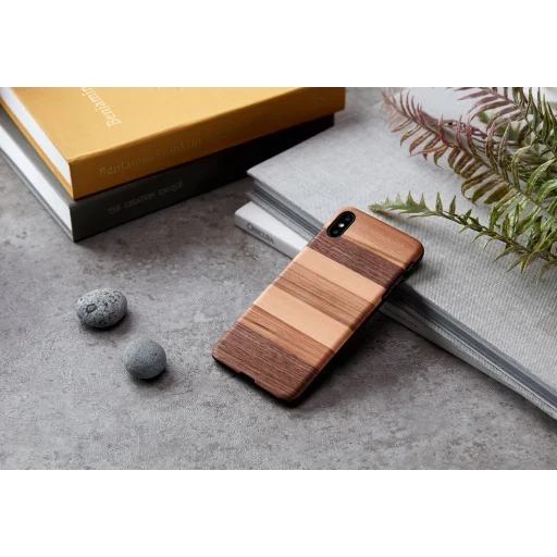 MAN&WOOD iPhone XS Max sabbia black puzdro - 5