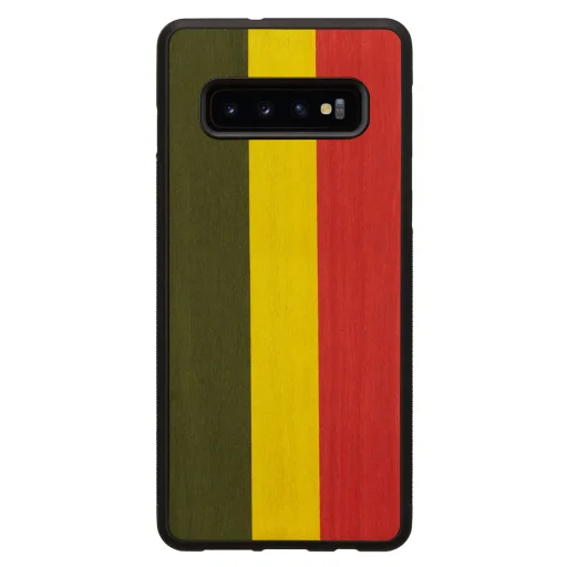 MAN&WOOD Samsung Galaxy S10 Plus puzdro reggae black - 1