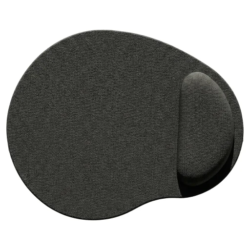 R Home Office fekete egérpad csuklótámasszal - 1