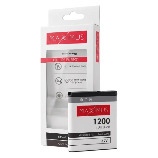 Nokia 6280 Maxximus akkumulátor 1200 mAh BP-6M - 3