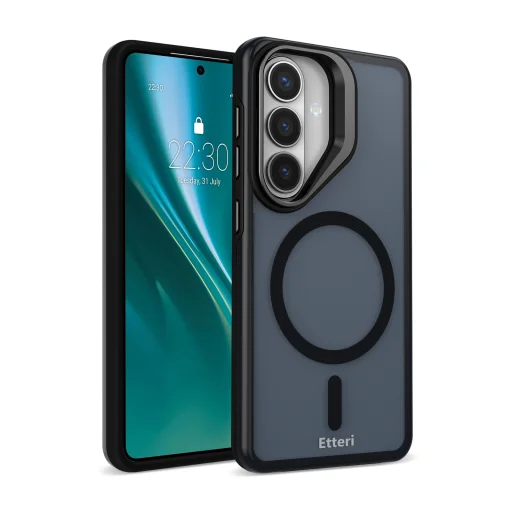 Samsung Galaxy S26 Ultra Etteri Morning Fog fekete tok - 1