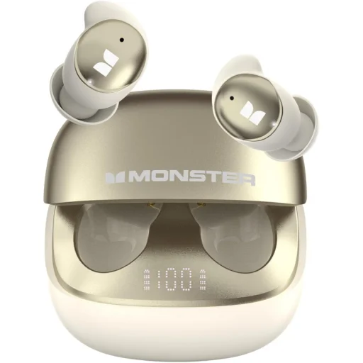 Monster Sleep Ear200, biele, bezdrôtové slúchadlá - 1