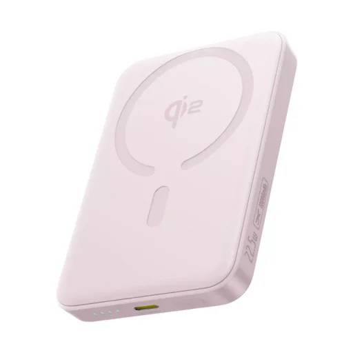 Powerbank Baseus Enerfill FM12, 10000mAh, 22.5W, PD + FQI, Pink E0028502 - 1