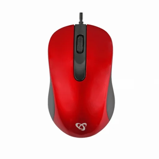 Sbox M-901 optická myš červená - 2